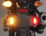 DENALI T3 Modular Switchback Signal Pods | Rear with License Plate Mounting Kit
