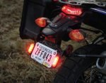 DENALI T3 Modular Switchback Signal Pods | Rear with License Plate Mounting Kit