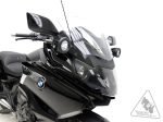 DENALI Auxiliary Light Mounting Brackets For BMW K1600GT '18, K1600GTL '18- & K1600B Bagger '18-