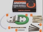 BikeTrac Ground Anchor in Green