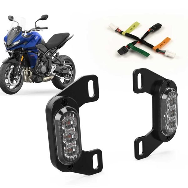 Plug-&-Play Rear T3 Turn Signal License Plate Kit for Triumph Tiger Sport 660 '22-
