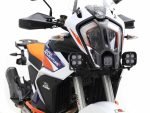 KTM 1290 Super Adventure R with Denali LED lights using Denali Light mounts
