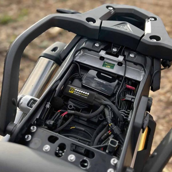 Installed CANsmart Controller GEN II on Triumph Tiger