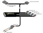 DENALI CANsmart GEN II CANsmart Controller for BMW R1300GS 2024- works Connection Schematic