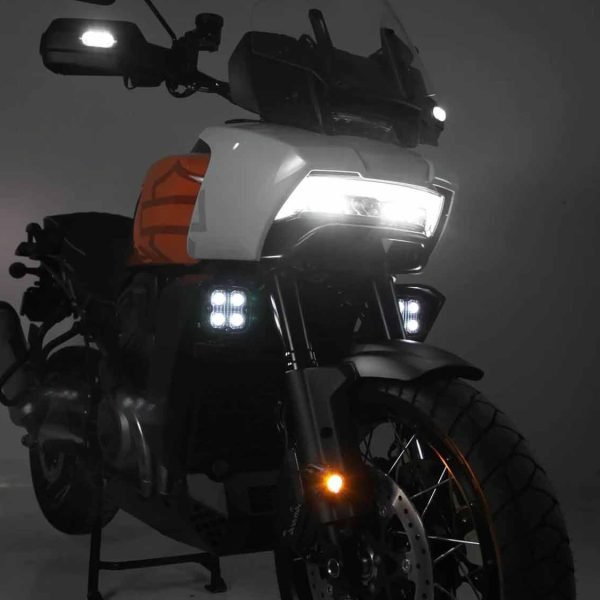 Denali D4 and CANsmart Controller installed on Harley-Davidson Pan America
