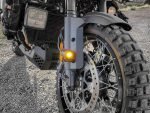 Harley-Davidson Pan America with auxiliary LED lights controlled by a bespoke Harley Pan America CANsmart controller by Denali