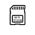 512GB SD Card Icon Global Eagle - moto-mate