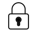 File Lock Quarantine Files Icon Global Eagle - moto-mate