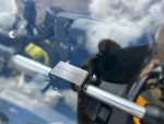 Motorcycle accessory bar mount for sat navs and smartphones