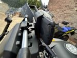 Sat nav mount for motorbike accessory bars, Made in the UK