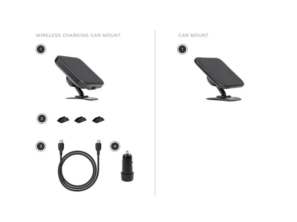 Peak Design Car mount Adhesive Whats in the box Moto Mate - moto-mate