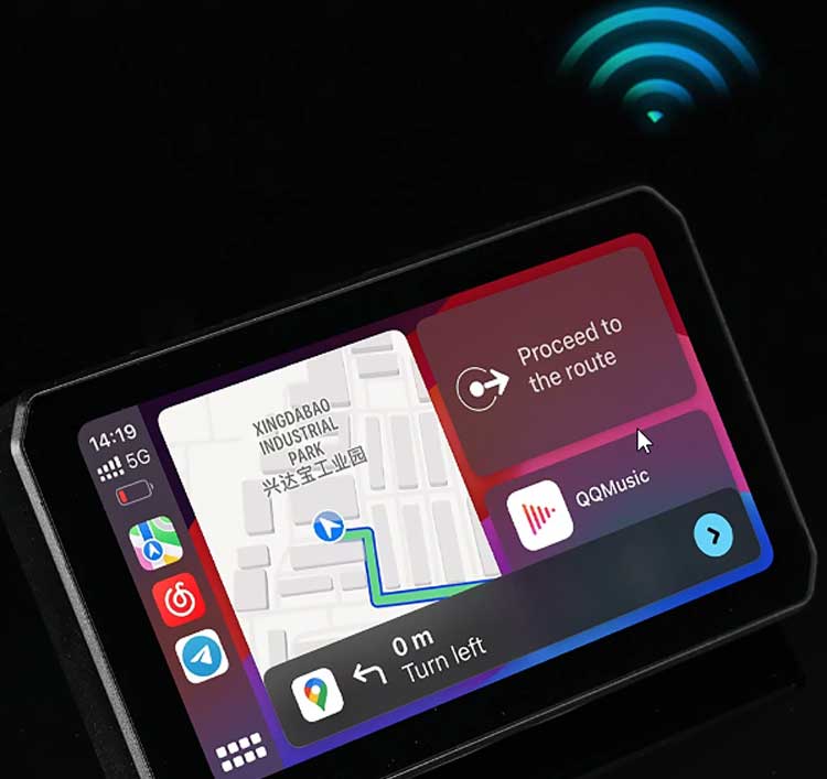 Chigee auto-connection via Bluetooth for easy updates