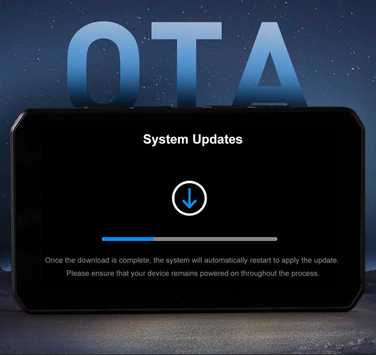 Over the air updates make the Chigee for BMW easy for system updates