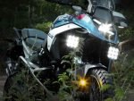 DL9 Motorcycle Driving Lights installed on BMW R1300
