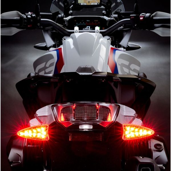 Weiser triple-function rear indicators on BMW R1250 / R1300 GS