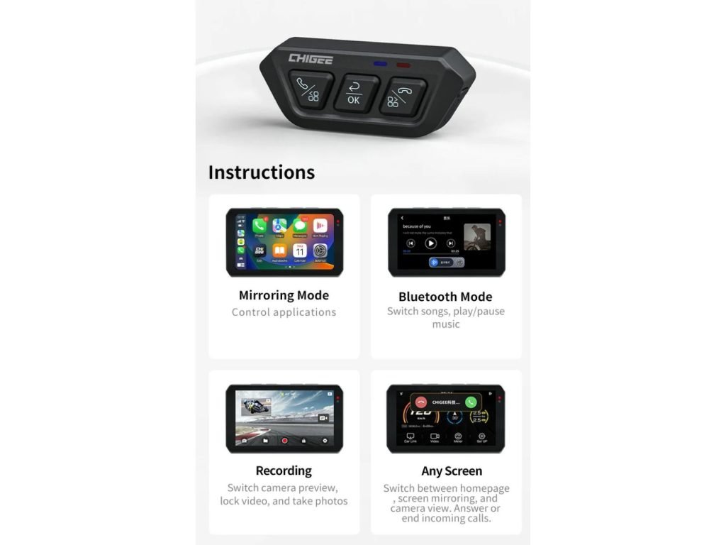 User Instructions for Chigee Wireless Remote Control Pro MFP0089