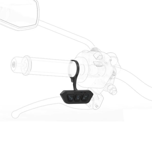 Illustraion of the Chigee Handlebar Mount for MFP0089 Wireless Remote Control Pro