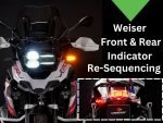 Weiser Front & Rear Kit Turn Signal Re-Sequencing for BMW R1250 GS GSA
