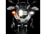 Multifunction LED Driving Lights/Indicator Front Kit R1250/R1200 GS / GSA ’13 – ’20 from Weiser, showing indicator on