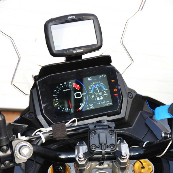 GSX1000GX Suzki raised navigation mount from Moto-Mate