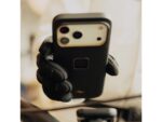 Peak Design Gnar Case for iPhone 17 Pro and iPhone 17 Pro Max in Black angled rear view