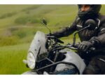 iPhone in Peak Design GNAR Case mounted on a Peak Design motorcycle phone mount on a Royal Enfield motorcycle