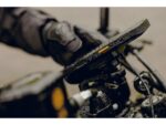 Peak Design GNAR Case for iPhone 16 Pro and iPhone 16 Pro Max mounted on a motorcycle phone mount