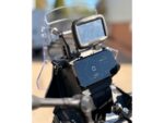 CFMOTO 450MT Nav Mount to raise a GPS unit above the instruments
