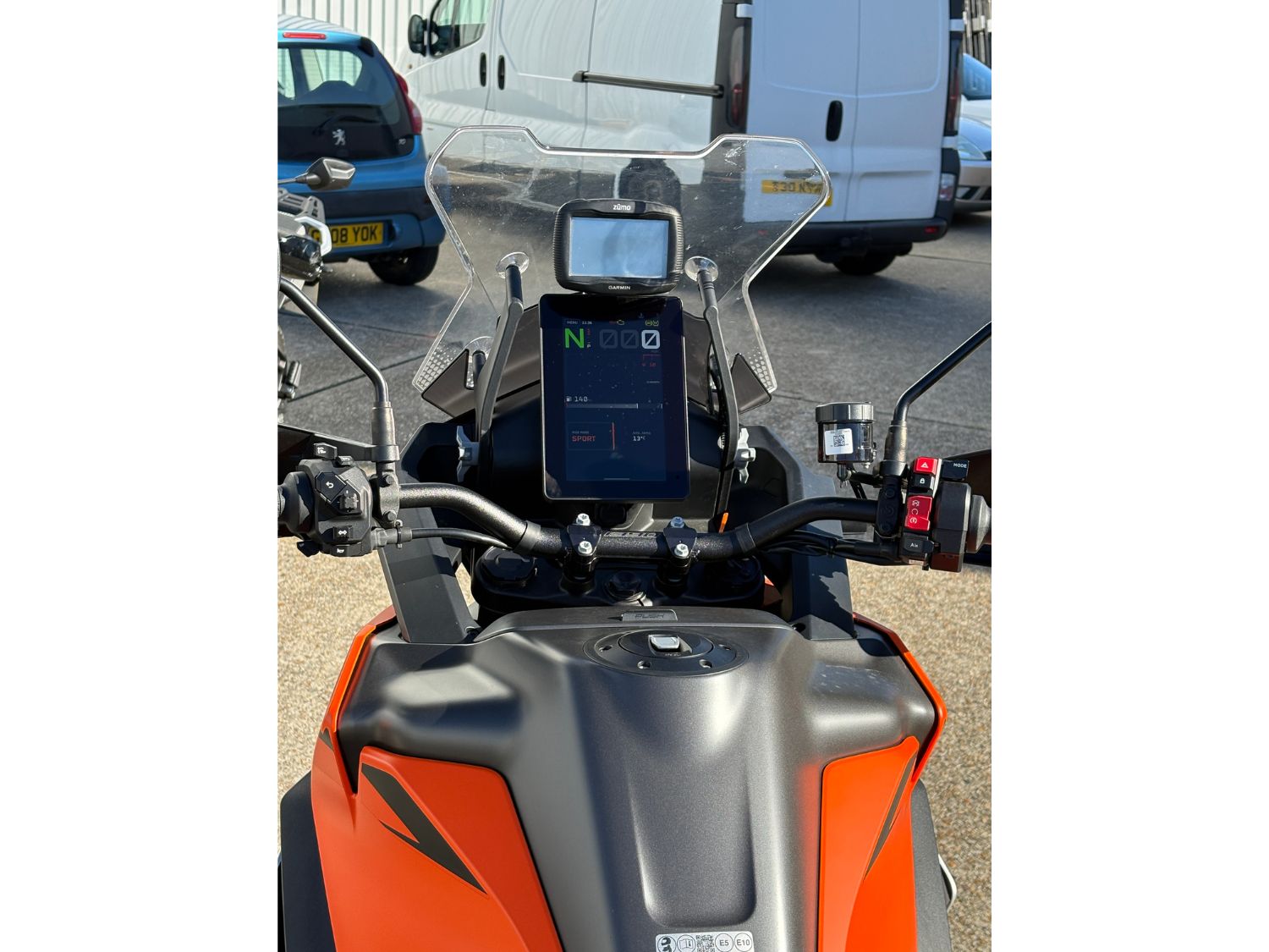 KTM 1390 Super Adventure S R 2026- GPS Nav Mount MM_NM_KTM03_1 Sat Nav Mount for KTM 1390 S R 2026- from Moto-Mate